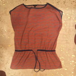 Ann Taylor Striped Tunic